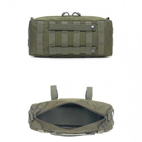 6L 600D Nylon Outdoor Tactical MOLLE Waist Bag Hiking Sport Pouch with Shoulder Strap For Travel Adventures Camping