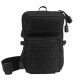 8inch 3P Molle Tactical Outdoor Sports Waist Bag Accessory Kit with Shoulder Strap Mini Phone Pockets Molle Module Package