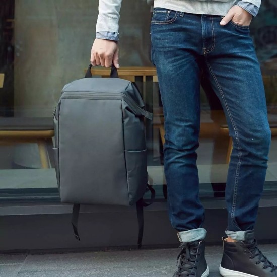 Backpack 15.6inch Laptop Bag IPX4 Waterproof Travel Leisure Shoulder Bag for Camping Business Travel School