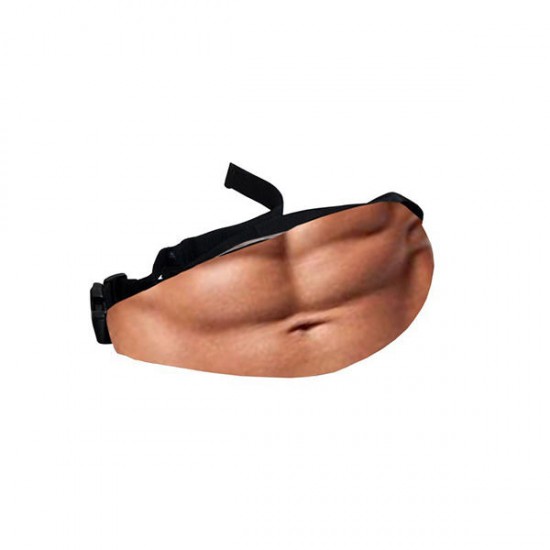 Casual Bod Phone Waist Bag Flesh Colored Fat Belly Fanny Pack