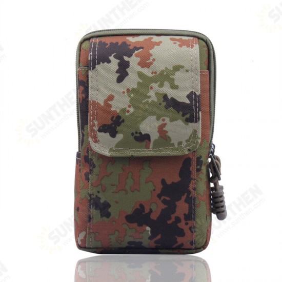 Couple Tactical Bag Camouflage Waist Bag Phone Bag Camping Hiking Hunting Pocket