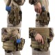 Holster Mollle Military Camouflage IWB OWB Tactical Holster For 92 1911 All Sizes Handguns