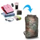 23L Waterproof Backpack Lightweight Folding Swimming Moisture Proof Storage Bag Outdoor Camping Water Sport