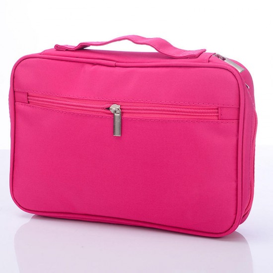 Nylon Women Travel Cosmetic Bag Waterproof Makeup Tool Storage Finishing Handbag Organizer Accessories