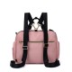 Mummy Diaper Bag Portable Multifunction Backpack Folding Baby Bed Bag with Mattress Outdoor Travel