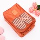 Nylon Shoe Storage Bag Double Layer Waterproof Portable Folding Pouch Case Organizer