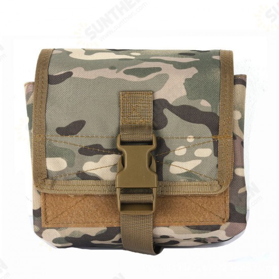 Nylon Outdoor Military Tactical Waist Bag Camping Trekking Travel Camouflage Bag