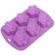 Homemade Flower Wedding Silicone Chocolate Cake Mold Cookie Gifts Soap Candy Mould Baking Mold Kitchen Tool DIY