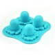 Octopus Shape Silicone Molds Fondant Cake Molds Kitchen Baking Decorating Cake Tools Soap Candy Mold