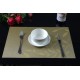 Washable Placemat for Dining Table Creative Heat Insulation Stain Resistant Anti-skid Eat Mats