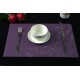 Washable Placemat for Dining Table Creative Heat Insulation Stain Resistant Anti-skid Eat Mats