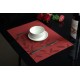 Washable Placemat for Dining Table Creative Heat Insulation Stain Resistant Anti-skid Eat Mats