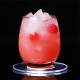 LED Light Color Change Drink Cup Holder Mat Club Party Pad Barware Sticker Decor