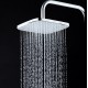 2PCS Set ABS Automatic Descaling Shower Set Electroplating Shower Set Rainforest Shower Shower