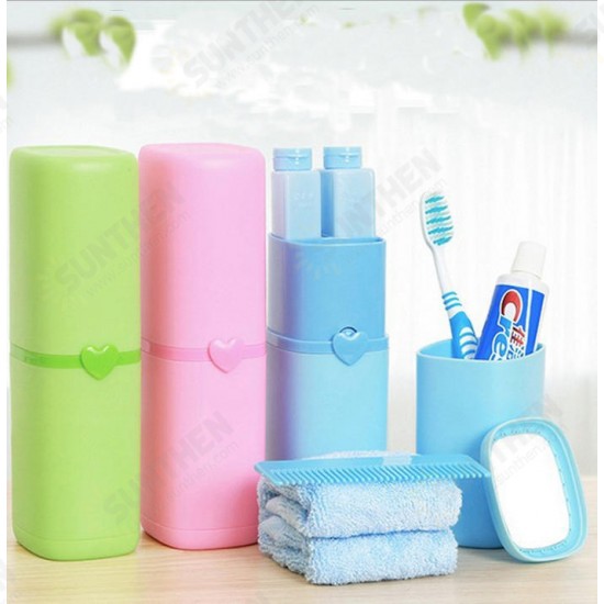 BX-123 Protable Bathroom Wash Gargle Suit Wash Cup Travel Camping Shampoo Bottle Set