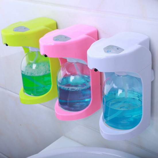 Automatic Foam Hand Washing Machine Induction Soap Dispenser Liquid Bottle Stand Wall Hanging Intelligent Hand Sanitizer