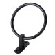 Space Aluminium Hand Round Towel Hanging Ring Wall Mounted Bathroom Rack Holder