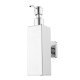 Stainless Steel Hand Soap Dispenser Liquid Bottle Holder Wall Mounted Bathroom Storage