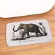 40x60CM Non-Slip Bath Mats Washroom Carpet LOVE Rose Elephant Dog Printed Floor Carpet Pad Rugs