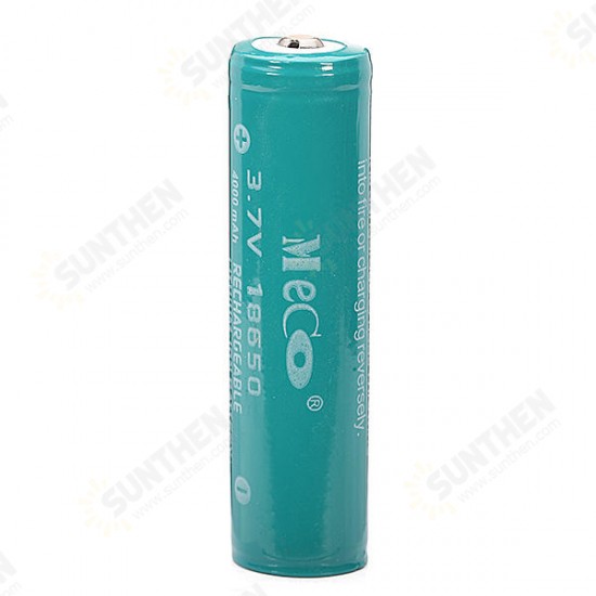 2PCS 3.7v 4000mAh Protected Rechargeable 18650 Li-ion Battery