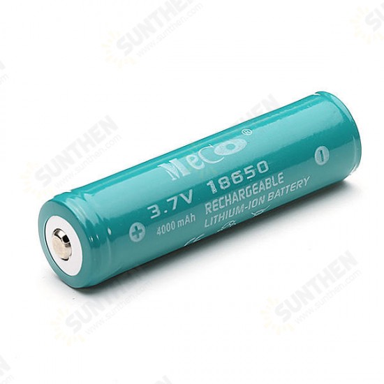 2PCS 3.7v 4000mAh Protected Rechargeable 18650 Li-ion Battery