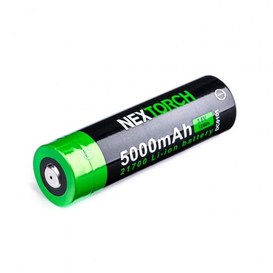3.6v 5000mAh 21700 Rechargeable Li-ion Battery