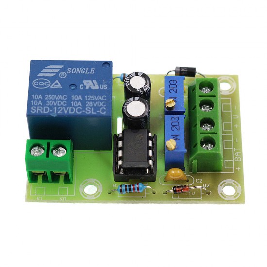 Battery Charging Control Module 12V Intelligent Charger Power Control Panel Full Power Off Overcharge Protector Board Charging Discharging Controller