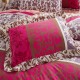 4pcs Polyester Fiber Sunny Mood Reactive Print Bedding Sets With Duvet Cover