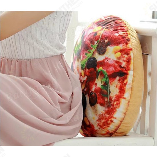 Creative Squishy 3D Pizza Cola Potato Hamburger Chips Pillows Food Cushion Birthday Gift Trick Toys