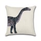 Elephant Shark Whale Dinosaur Cushion Cover Cotton Linen Pillow Case Throw Wedding Decor Pillowcase