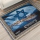 Folding Decorative Blanket Knit Tapestry Prayer Carpet Middle East Sofa Towel for Home Textiles