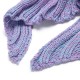 WX-29 3 Size Yarn Knitting Mermaid Tail Blankets Fibers Warm Soft Home Office Sleep Bag Bed Mat