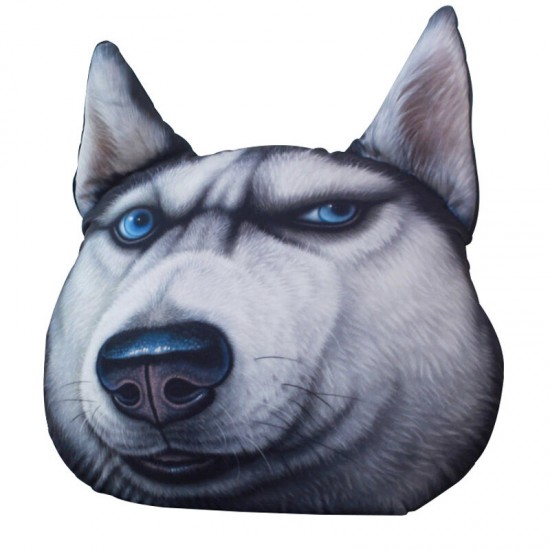 Doge Kabosu Cushion Plush Cartoon Pillow Husky Akita Car Cushion Creative Dog Shape Pillow