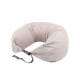 Multi-functional Microparticles Protect Travel Neck Pillow U-shaped with Buckle Soft Pillow