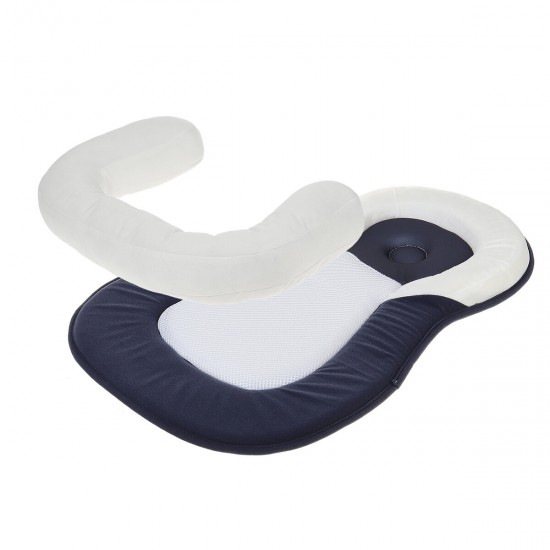 Pillow Newborn Baby Infant Sleep Prevent Flat Head Shape Anti Roll Pillow for Newborn Infant Pillow