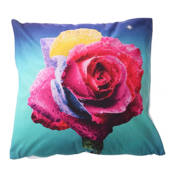 Polyester Throw Pillow Cover Cushion Seat Sofa Case Home Bedroom Decorations