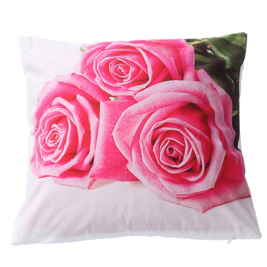 Polyester Throw Pillow Cover Cushion Seat Sofa Case Home Bedroom Decorations