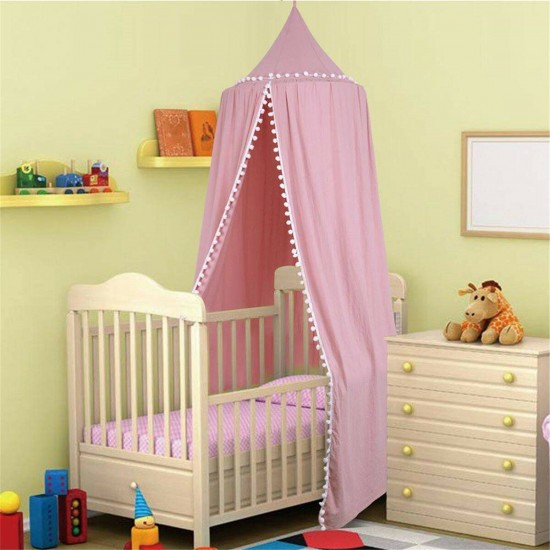 Round Ball Children's Bed Canopy Bedcover Mosquito Net Curtain Bedding Dome Tent