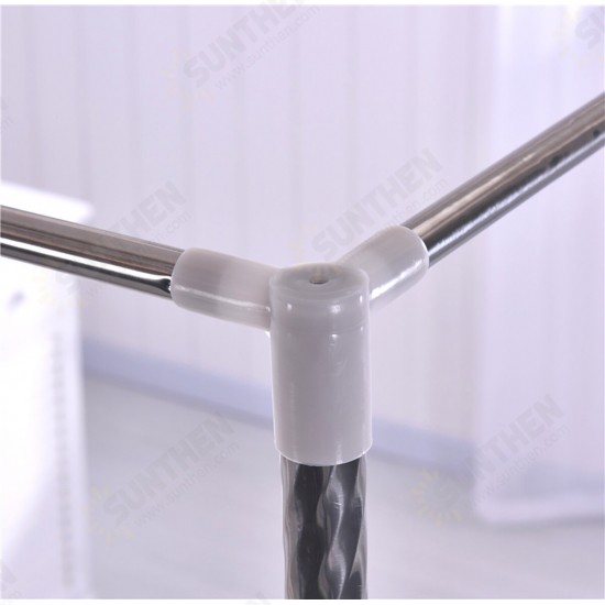 Stainless Steel Bed Mosquito Canopy Nets Bracket Support Frame Post Telescopic