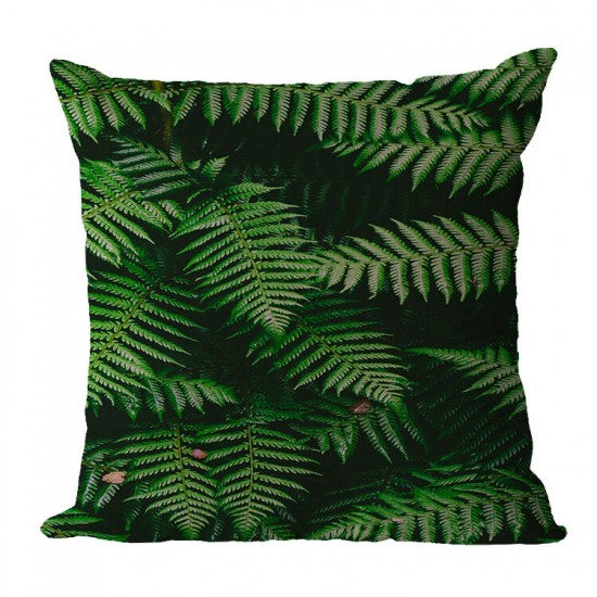 Tropical Plant Flax Pillowcase Hot Selling Car Cushion Home Sofa Cushion