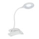 USB LED Reading Light Clip-on Clamp Bed Table Desk Lamp Night Light