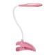 USB Rechargeable Touch Sensor LED Desk Table Lamp Dimmable Clip-On Reading