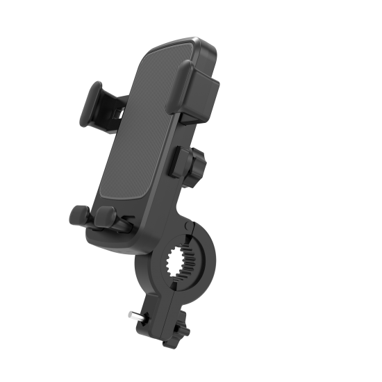 M1 360° Rotation Mechanical Lock Motorcycle Bicycle Handlebar Mobile Phone Holder Stand for Devices between 4.7-6.5 inch for Redmi Note 8