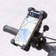 Universal 360°Rotation Four-Corner Lock Outdoor Vlog Recording Motorcycle Electric Vehicle Bicycle Handlebar Phone Holder Stand for iPhone13 POCO X3F3