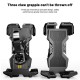 Universal 360° Rotation Outdoor Vlog Recording Motorcycle Electric Vehicle Bicycle Handlebar Phone Holder Stand for POCO X3 F3 4.7-6.9 inch Devices