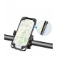 Bike Bicycle Handlebar Clamp Phone Holder 360° Rotation For 4.0-6.8 Inch Smart Phone