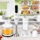 600W Portable Electric Blender Stick Whisk Juicer Mixer Handheld Vegetable Meat Grinder Food Chopper