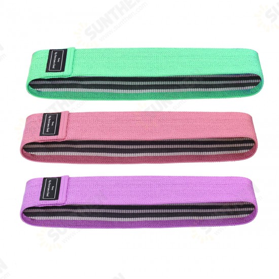 1/3Pcs Resistance Bands Yoga Leg Booty Strength Exercise Fitness Loop