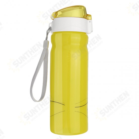 600ml/20oz High-quality Food Grade Water Bottle for long hikes, trekking, hot yoga class, long load trip Light Weight Design