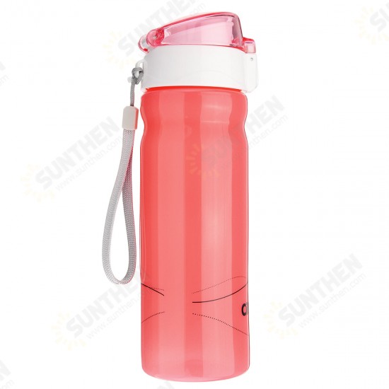 600ml/20oz High-quality Food Grade Water Bottle for long hikes, trekking, hot yoga class, long load trip Light Weight Design